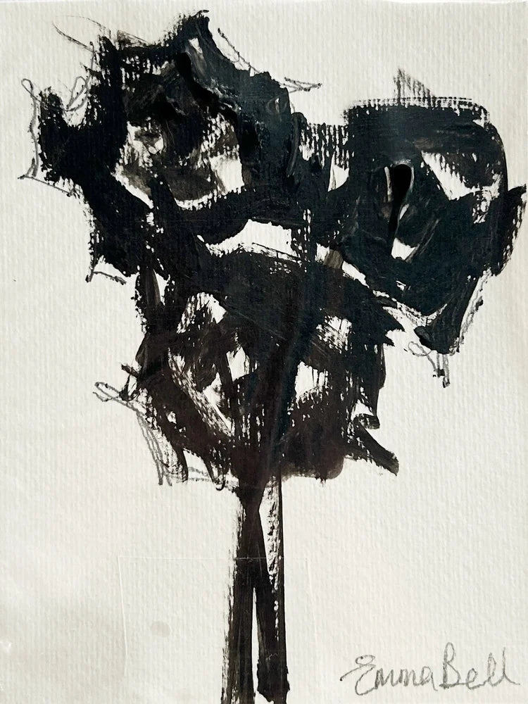 Black and White Rose 1