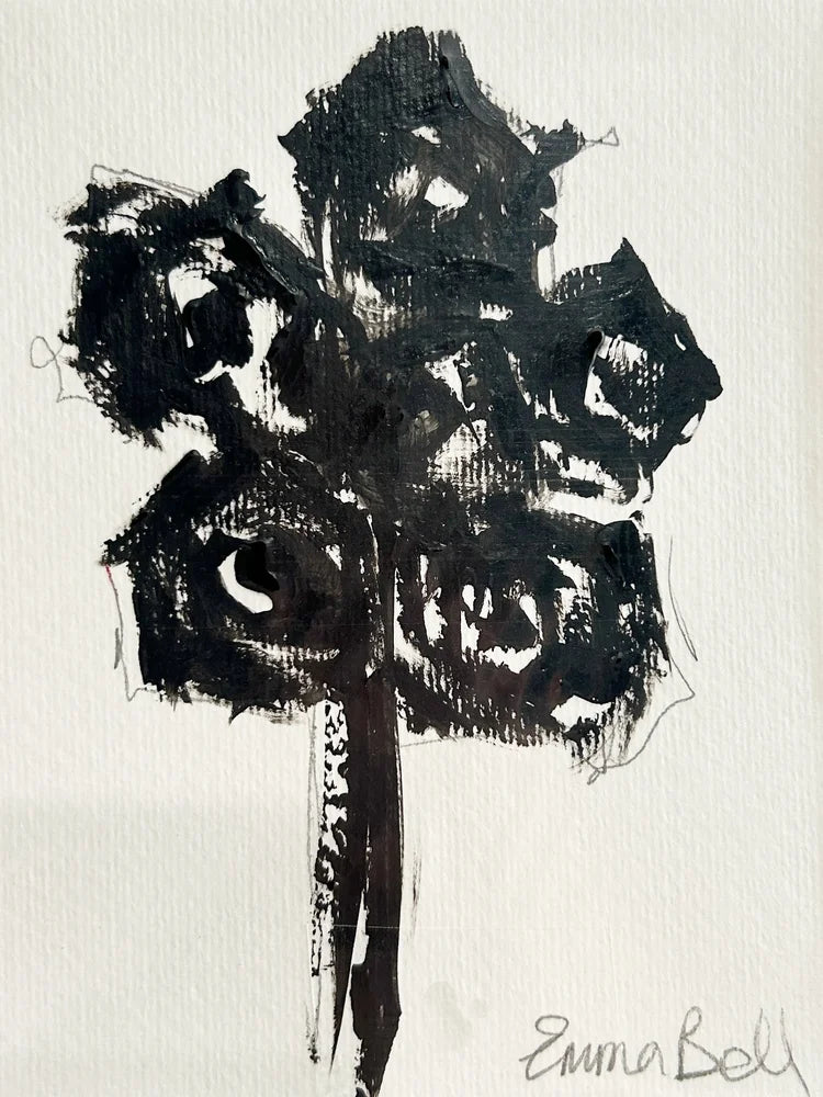 Black and White Rose 2
