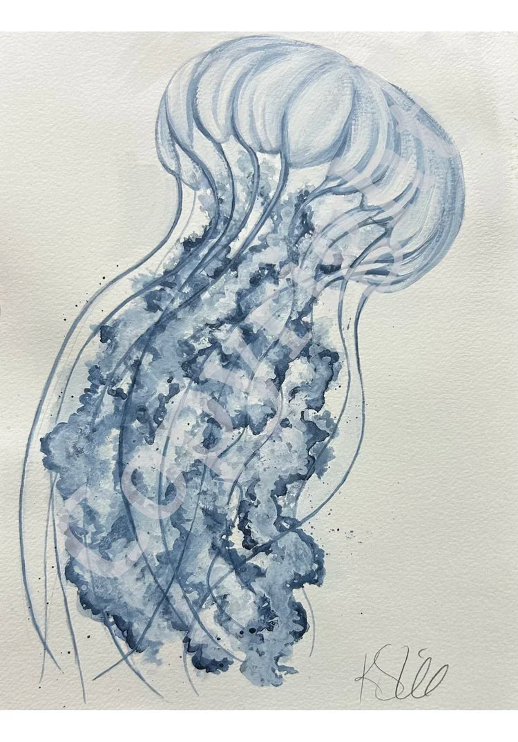 Blue Jellyfish 1