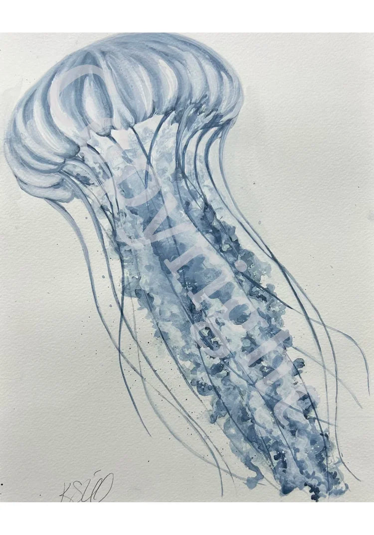 Blue Jellyfish 2