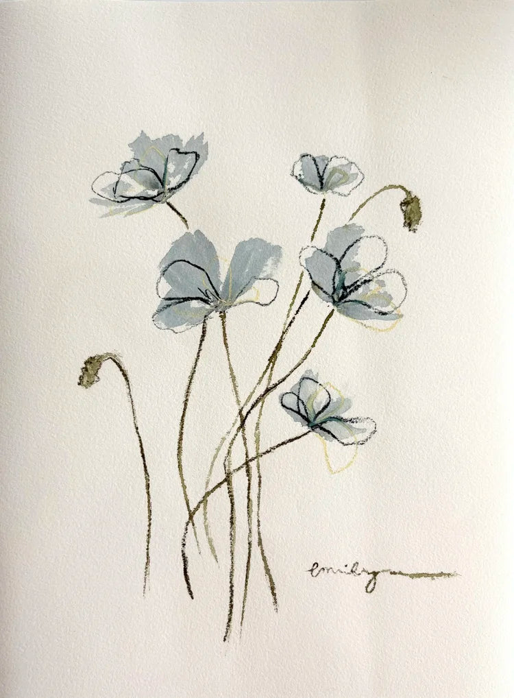 Blue stems