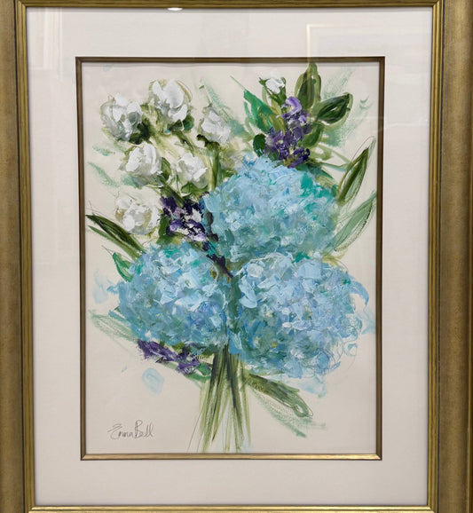 Blue Hydrangea Bouquet