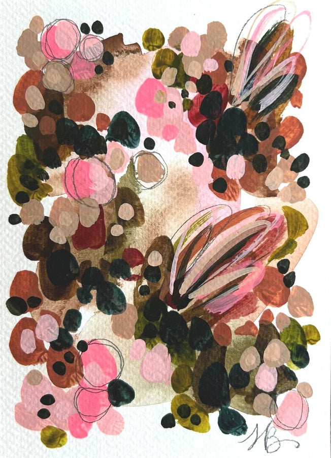 Small Pink Abstract 1