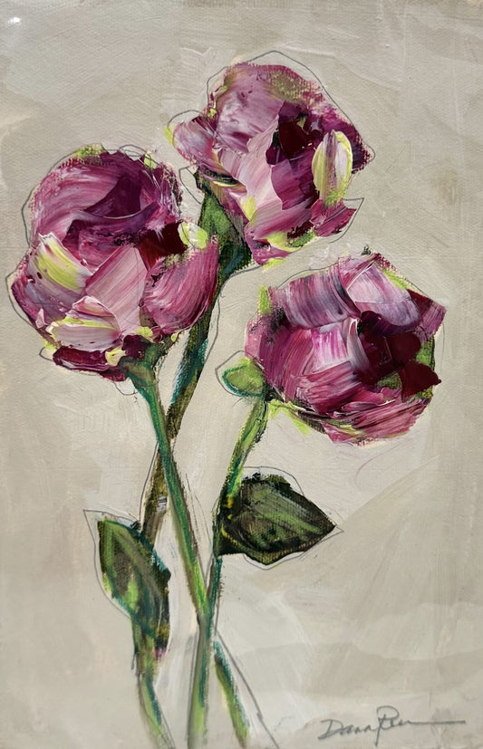 Pretty Pink Peonies I