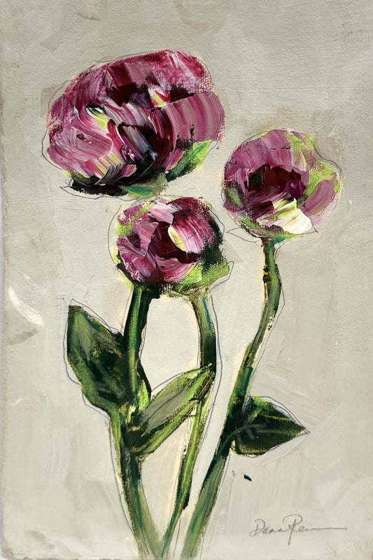 Pretty Pink Peonies II
