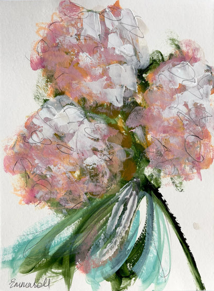 Pink Hydrangeas 1