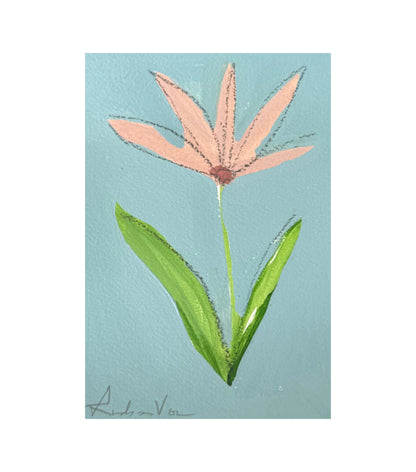 (Blue/Blush) Mini Botanical 1