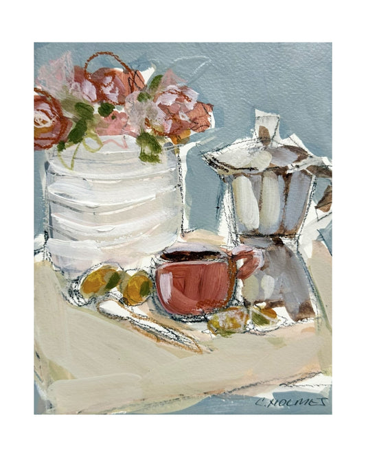 Peonies and Percolators