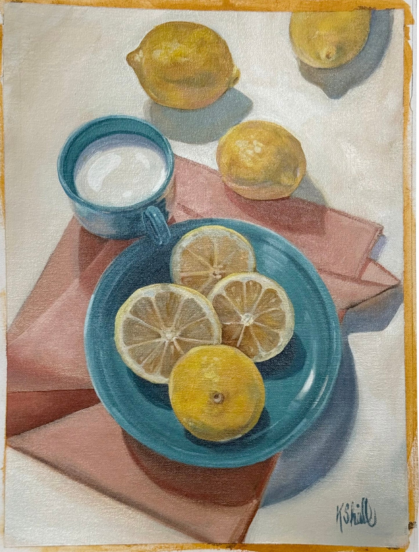 Lemons Still Life Study