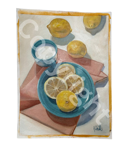 Lemons Still Life Study