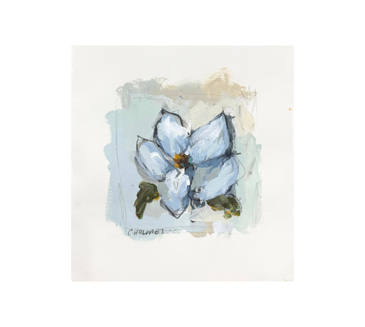 Magnolia in Blue