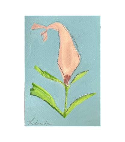 (Blue/Blush) Mini Botanical 3
