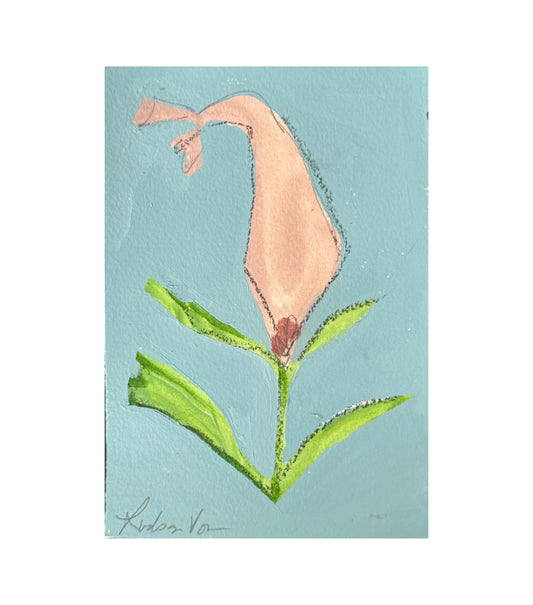 (Blue/Blush) Mini Botanical 3
