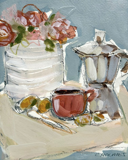 Peonies and Percolators