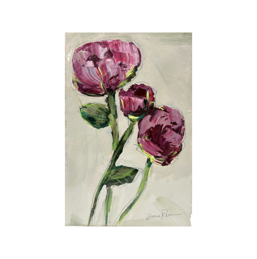 Pretty Pink Peonies III