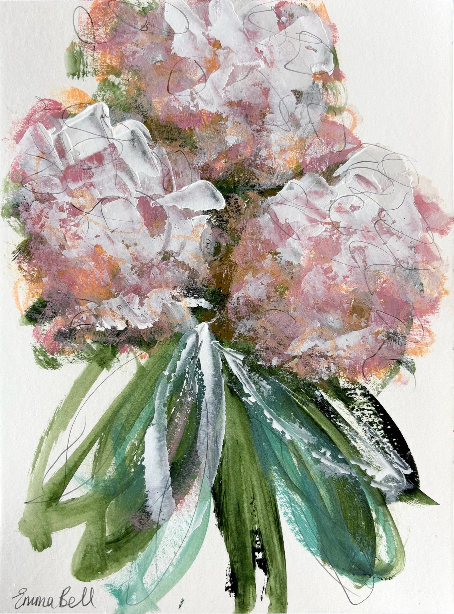 Pink Hydrangeas 2