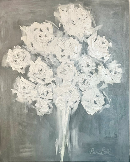 White Rose Abstract