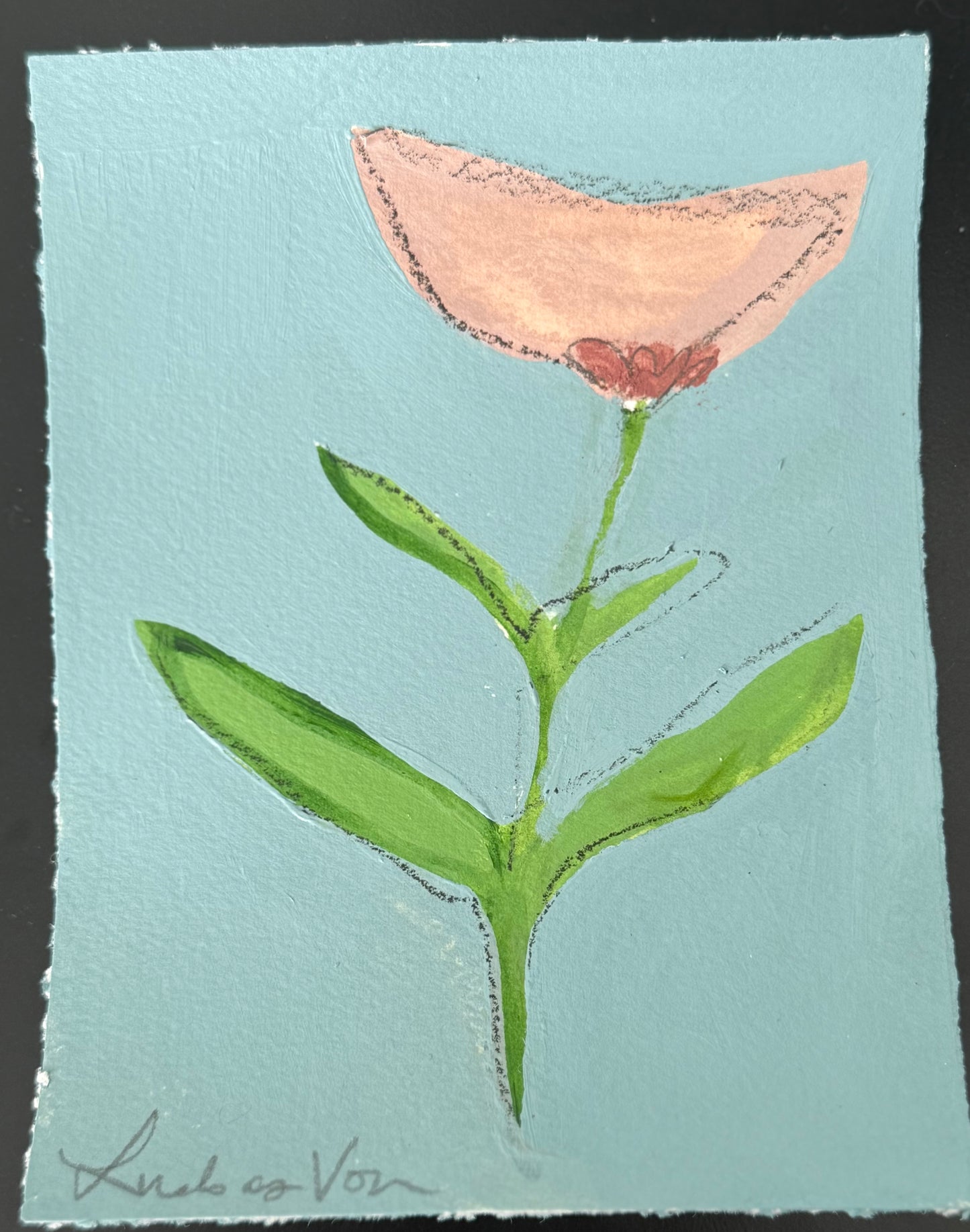 (Blue/Blush) Mini Botanical 2