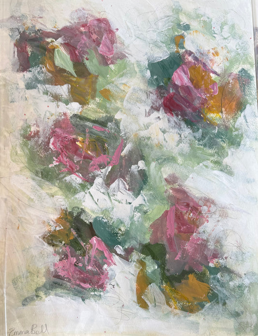 Pink Rose Abstract