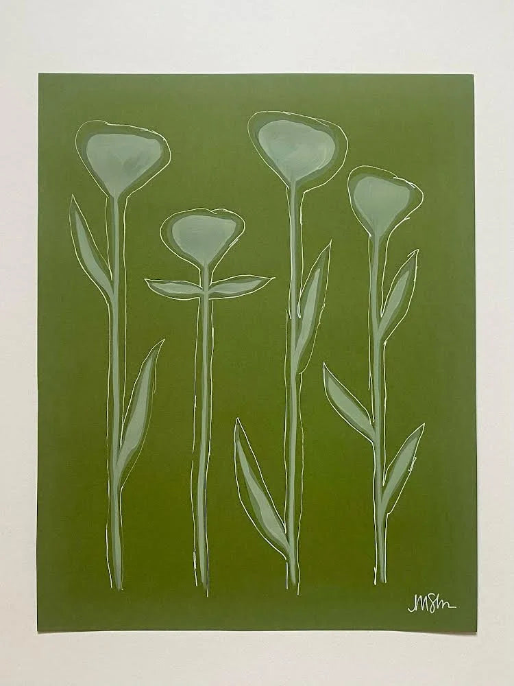 Green Silhouettes 3