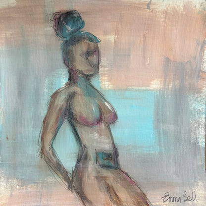 Blue Bun