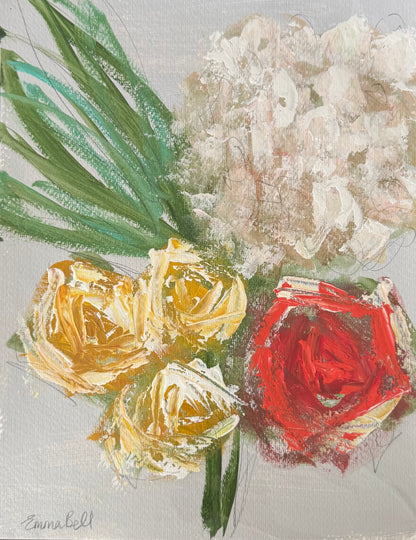 Roses and Hydrangeas