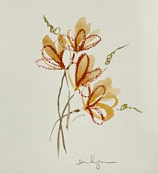 Orange Flowers II