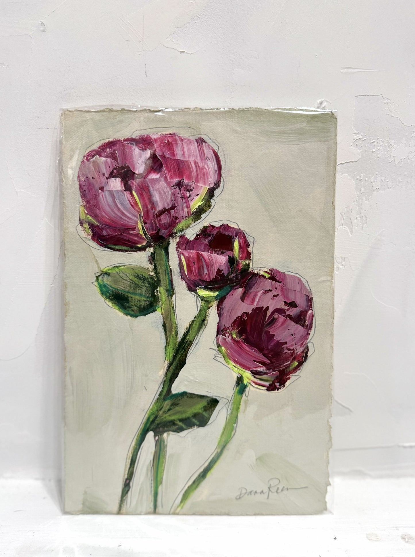Pretty Pink Peonies III