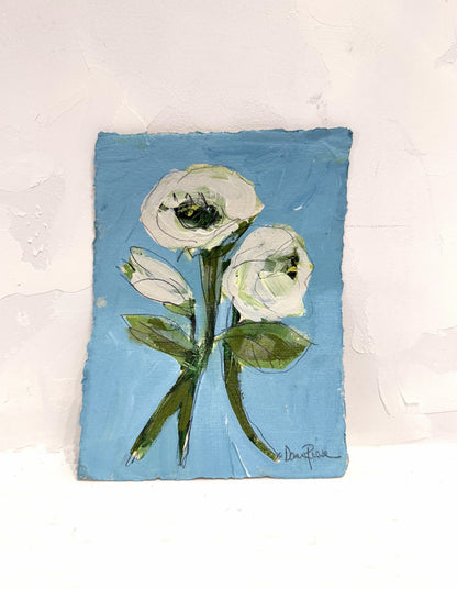 Bright Blue Wildflower II