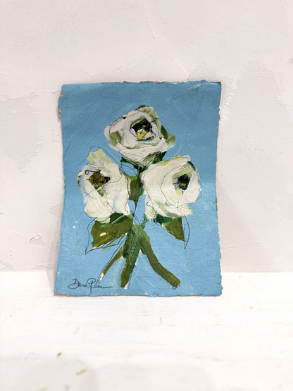 Bright Blue Wildflower III
