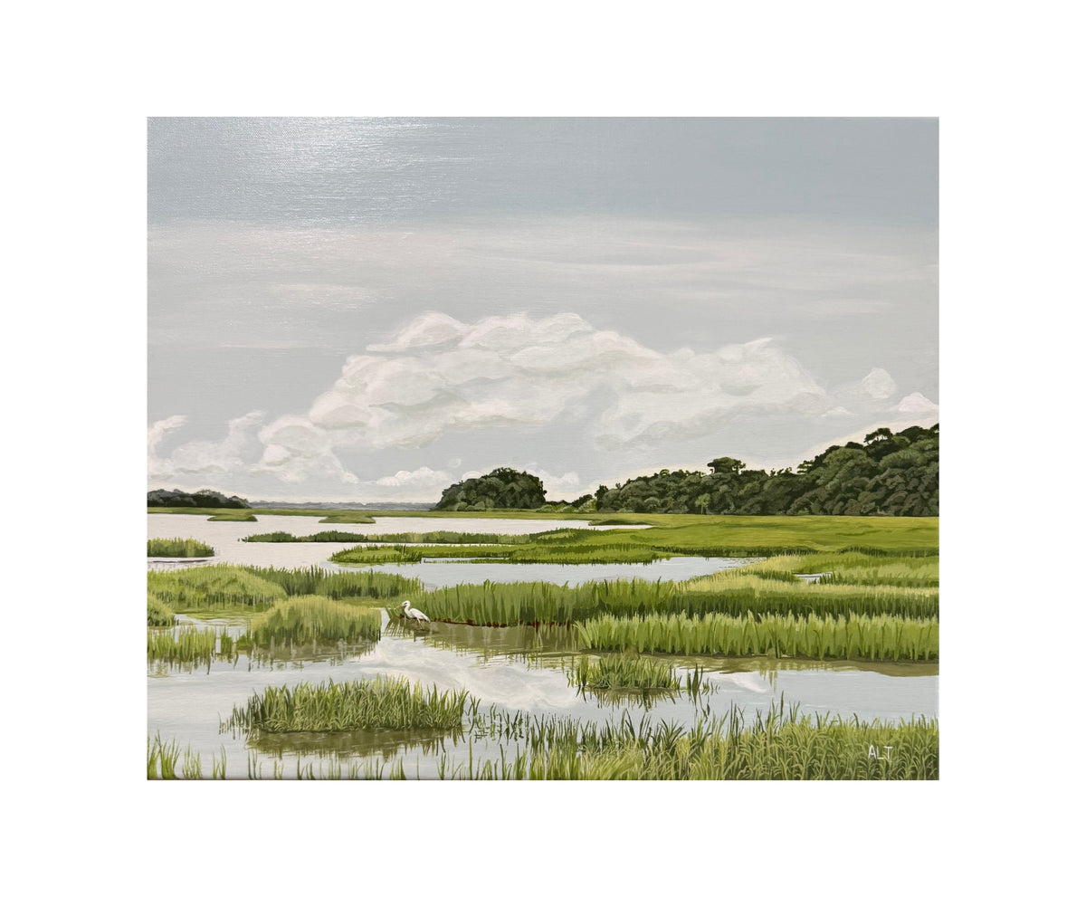 Where Green Meets Blue