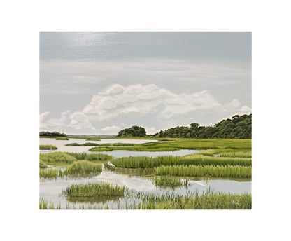 Where Green Meets Blue