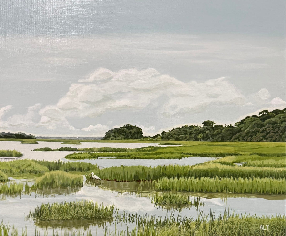 Where Green Meets Blue