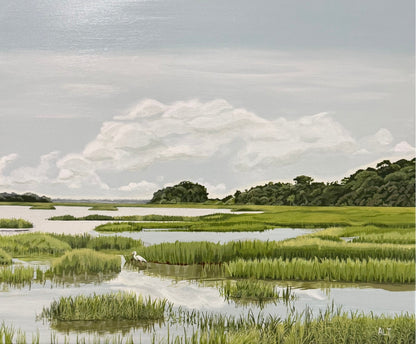 Where Green Meets Blue