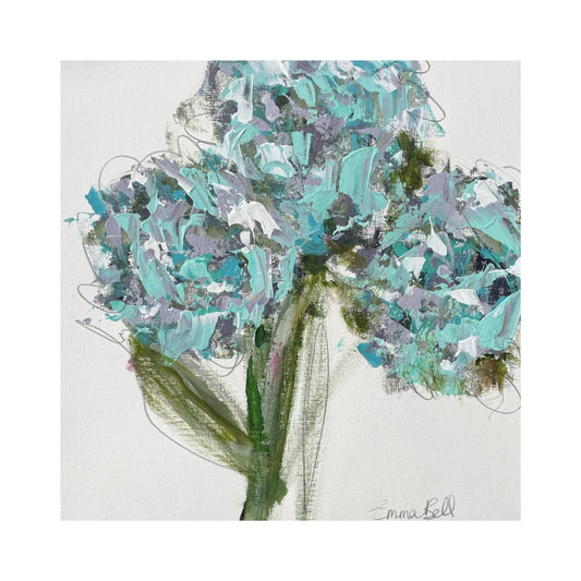 Aqua Hydrangea 1