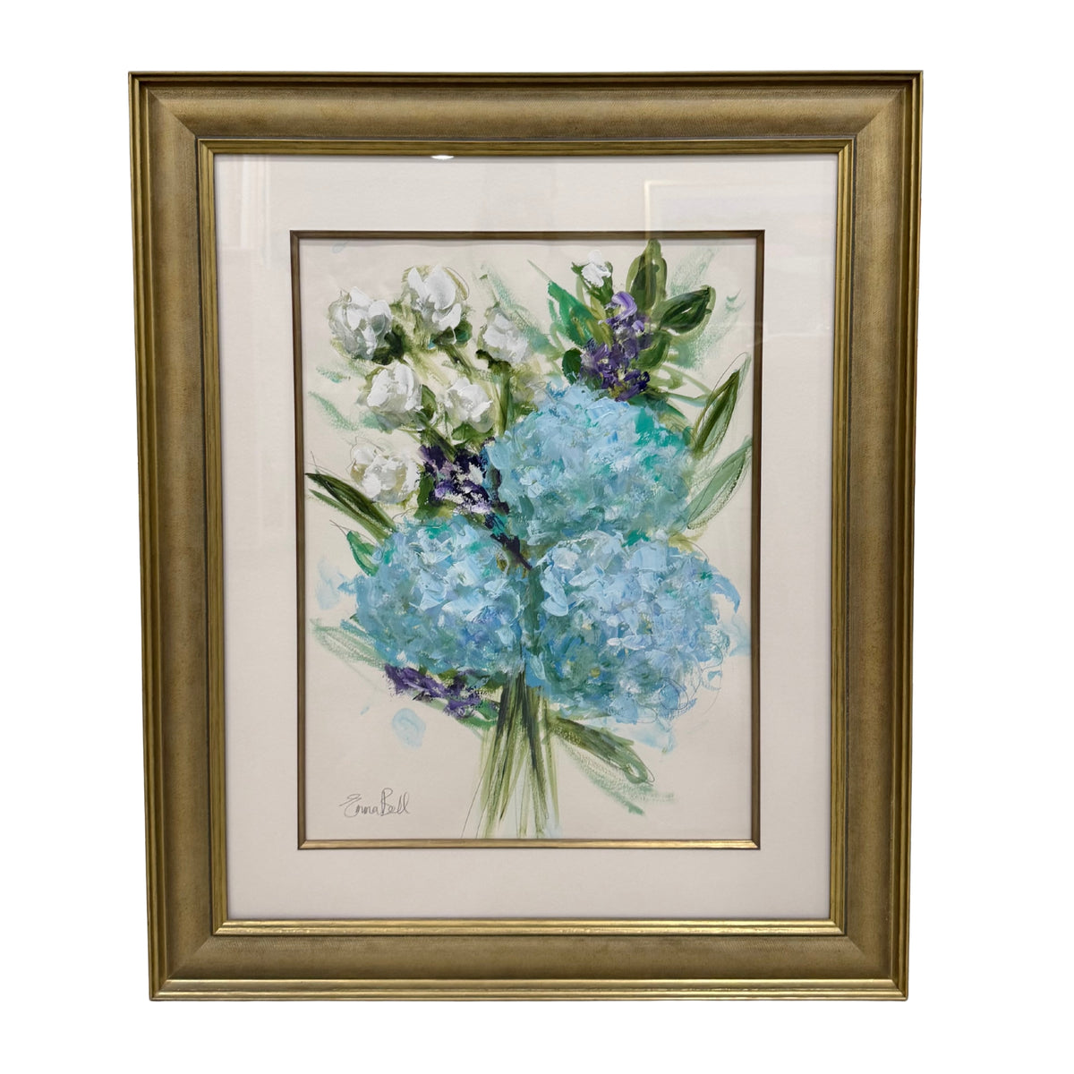Blue Hydrangea Bouquet