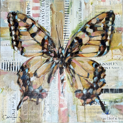Collage Butterfly