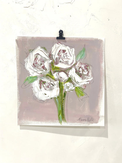 White Rose Bunch