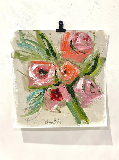 Orange Rose Bouquet