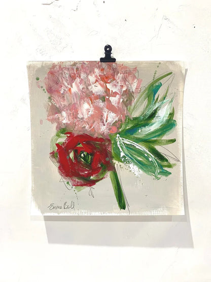 Rose and Hydrangea